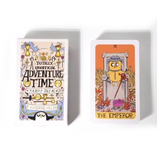 Adventure Time Tarot Decks Party Game Fortune Telling Tarot for Beginners
