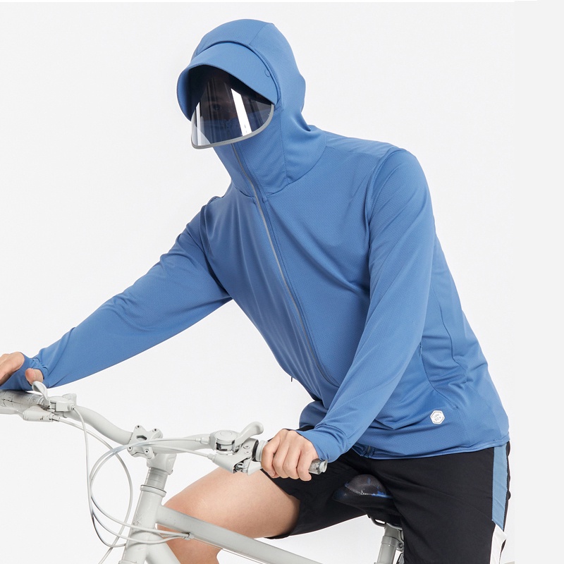 Áo Khoác Chống Nắng uniqlo airism upf50 + Thoáng Khí Nhanh Khô Chống Tia uv Phong Cách Thể Thao Cho Nam