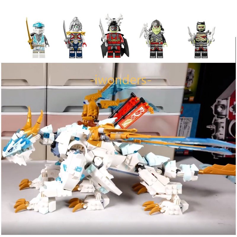 Ninjago Zane Của Băng Rồng Sinh Vật 71786 Khối Xây Dựng Lloyd's Golden Ultra Dragon Mẫu Đồ Chơi Bé Trai Quà Tặng