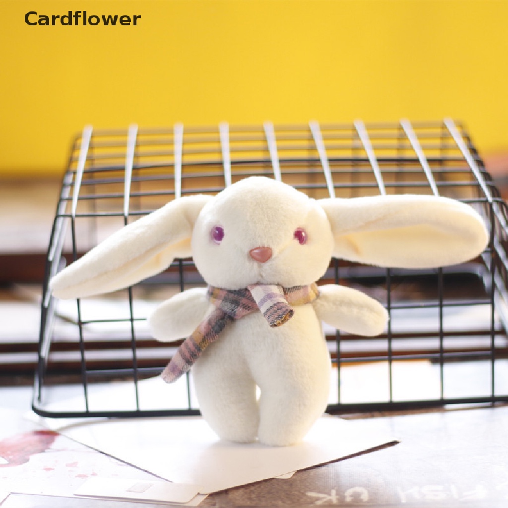 &lt; Cardflower &gt; Móc Khóa Đồ Chơi Nhồi Bông PP Cotton Phong Cách Hàn Quốc