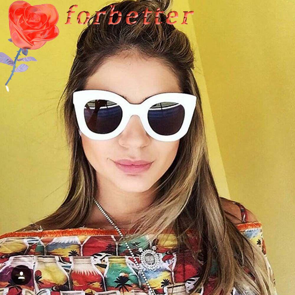 Kính Mát Gọng Lớn Chống Tia UV400 Chống Phản Quang Phong Cách Retro Thời Trang Cho Nữ