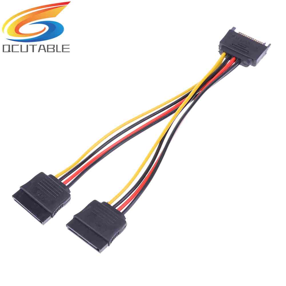 Cáp Chia Cổng SATA 15Pin Sang Cổng SATA 2 15Pin SATA 15Pin