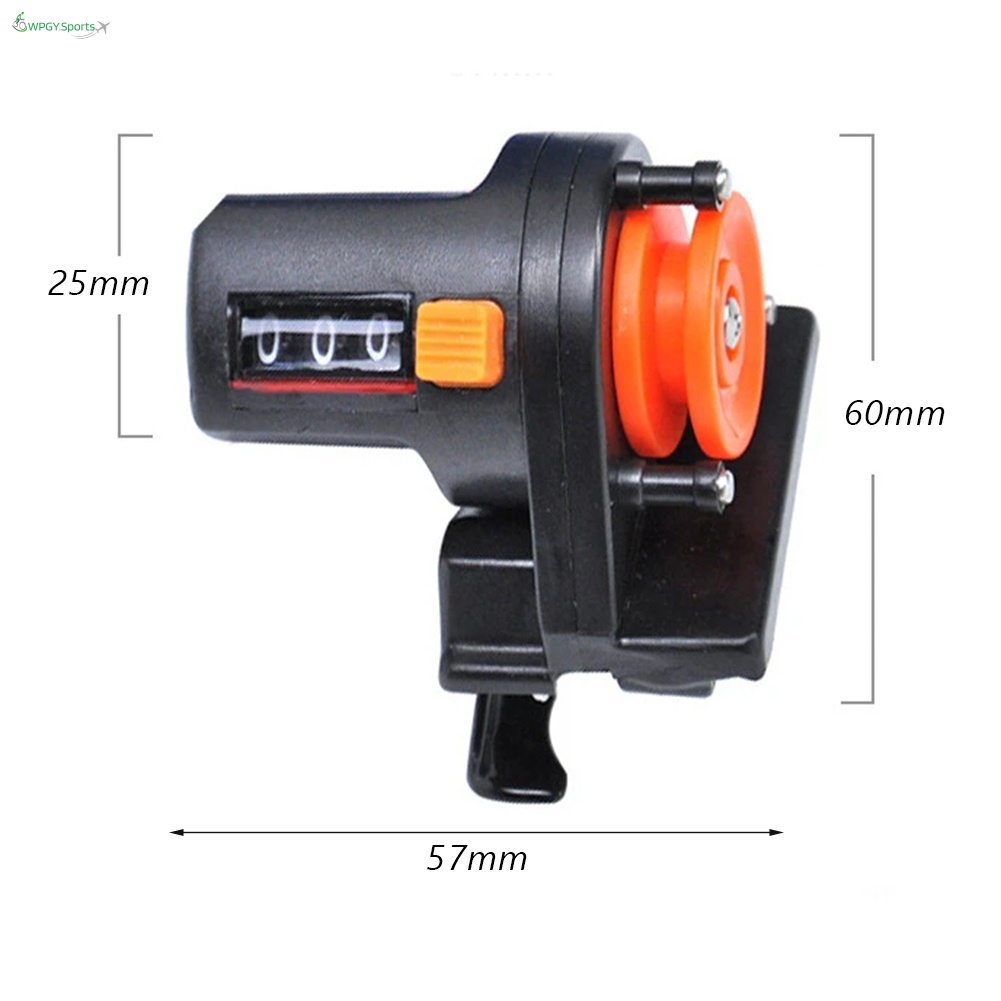 Máy Đếm Độ Sâu Dây Câu Cá Độ Chính Xác Cao 0-999M