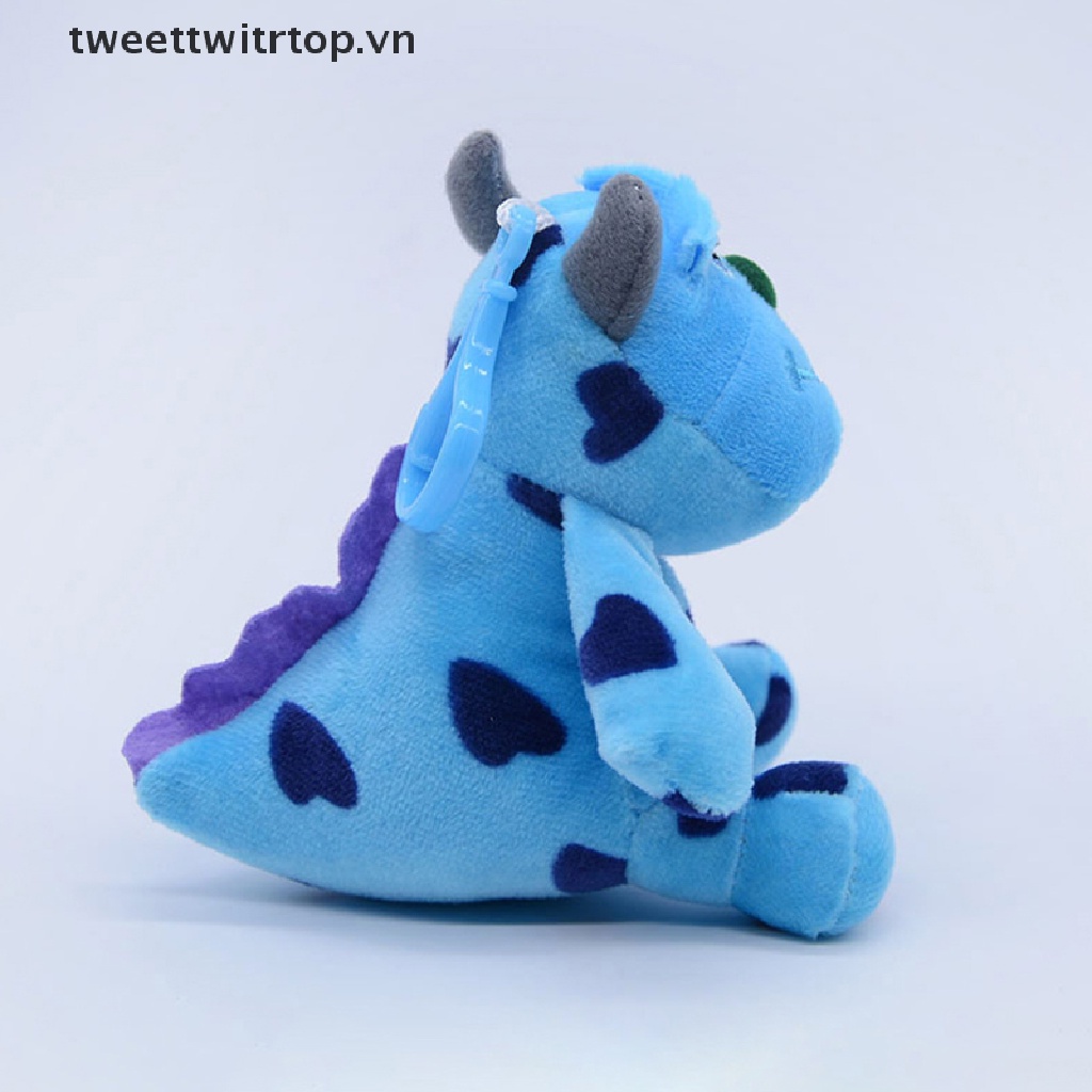1 Móc Khóa Nhồi Bông Hình Quái Vật 10cm Dễ Thương