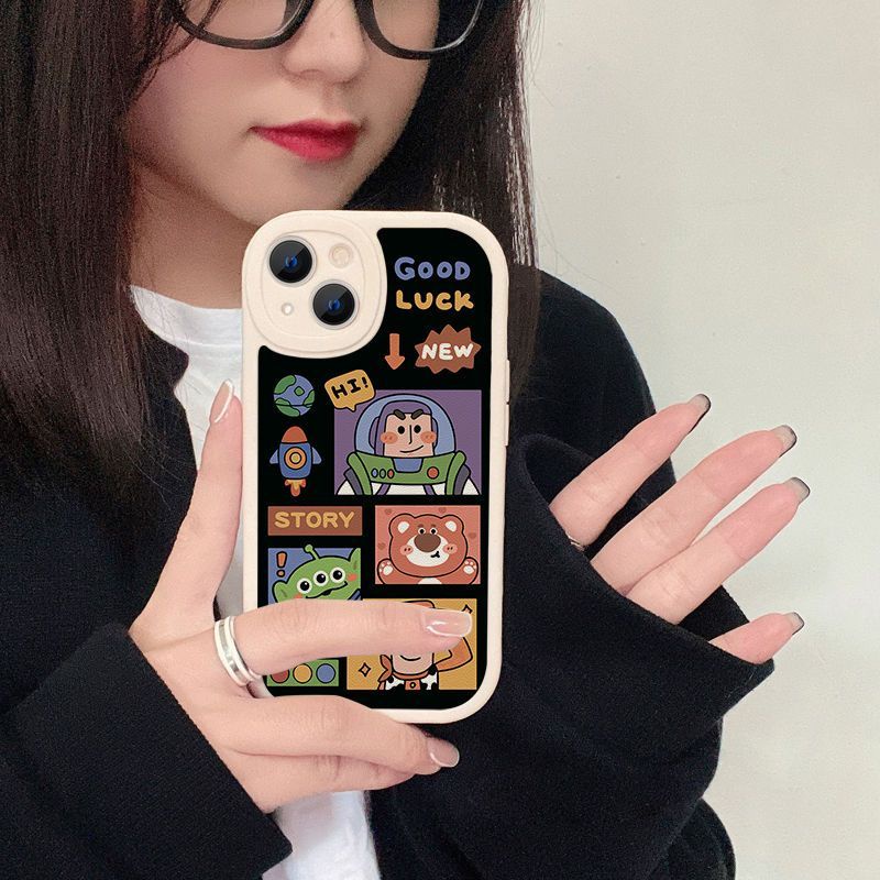 ✅Ốp Điện Thoại Mềm Họa Tiết Toy Story Dễ Thương Cho iPhone11 / 12 / 13promax x xr 7 / 8plus6 Se2In Ya6