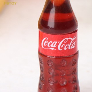 Set 4 mô hình chai nước ngọt / soda / coca cola mini trang trí nhà búp bê