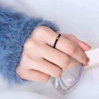 Nhẫn Đính Hạt Phong Cách Cổ Điển Thời Trang Cho Cặp Đôi