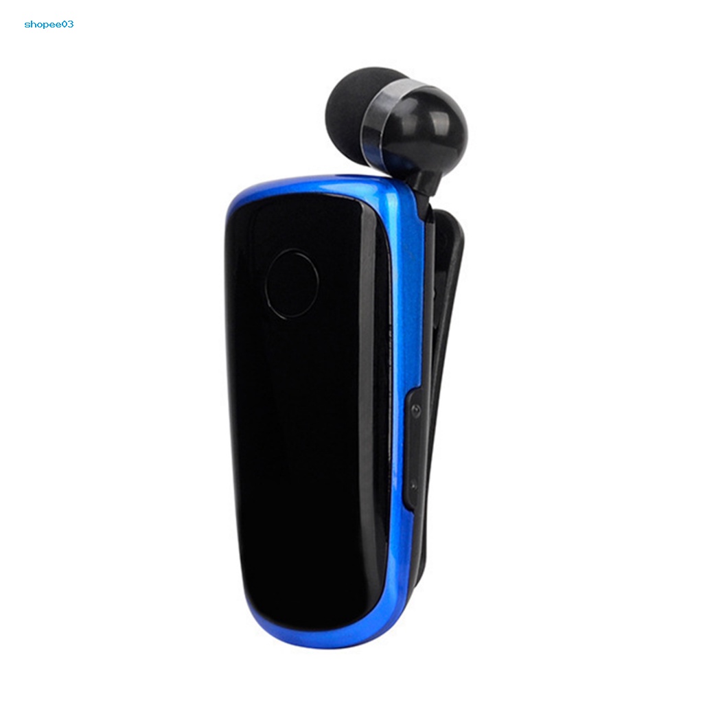 Tai Nghe Nhét Tai Không Dây Bluetooth 5.0 70mAh Có Kẹp Vòng Cổ Tiện Dụng