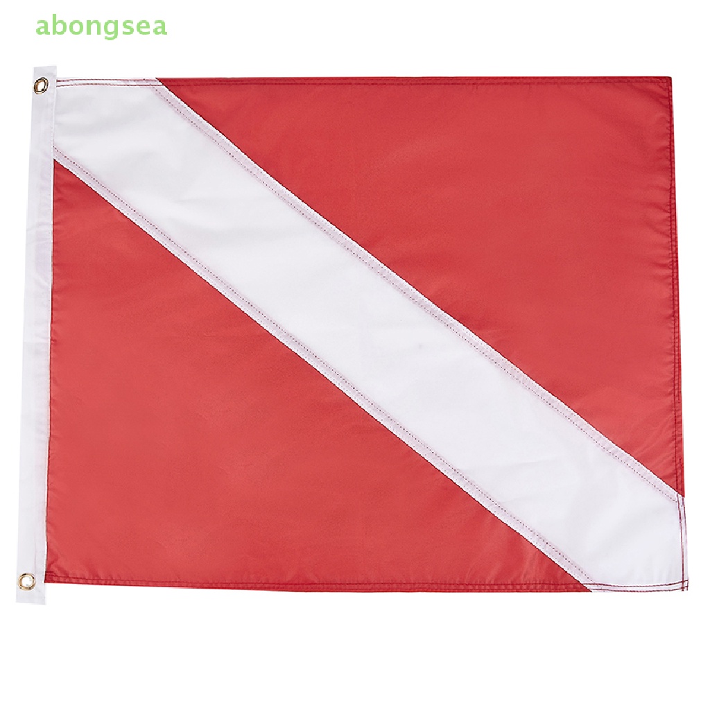 abongsea Diving Boat Flag International Sign Universal Scuba Diving Boat Floag Flag Nice