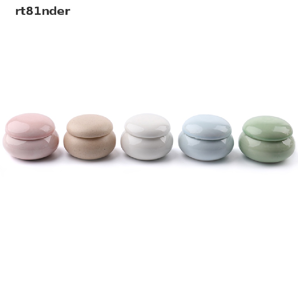 1 Cốc Sứ Đựng Nước Rửa Móng Có Nắp Đậy Tiện Dụng