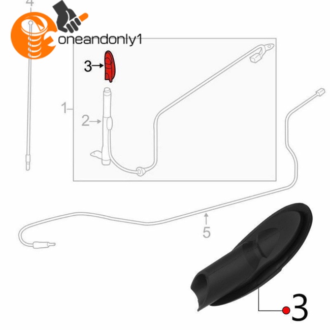 Đế Ăng Ten Radio OE 86392-AE010 Tương Thích Với Toyota Sienna 2004-2010