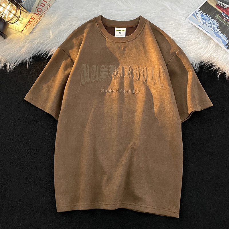 Áo Thun Nam Tay Ngắn In Hình Bọt Biển Cá Tính