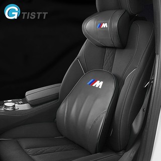 GTISTT Cho BMW M GốI TựA ĐầU Oto Gối Tựa Đầu ô Tô Da GốI Cổ Xe HơI TựA LưNg Ô Tô GốI TựA LưNg Oto ĐệM LưNg Ô Tô Trang Trí NộI ThấT Ô Tô Cho BMW X4 E46 E90 F30 F10 1 X2 8 118I 320i M4 E60 218i X5 M3 318i X7 E39 7 E36 E30 53