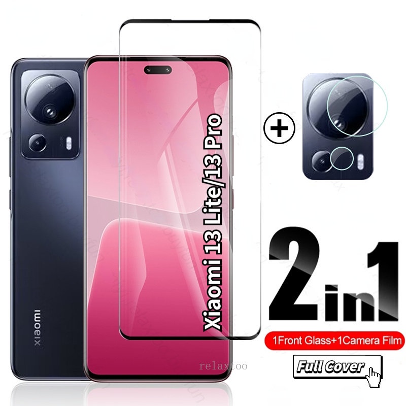 Kính CườNg LựC BảO Vệ ỐNg KíNh CườNg LựC Cong Cho Xiaomi 13 Xiaomi13 Lite Pro MI13 Xiaomi13Lite Xiaomi13LitePro 5G 2023