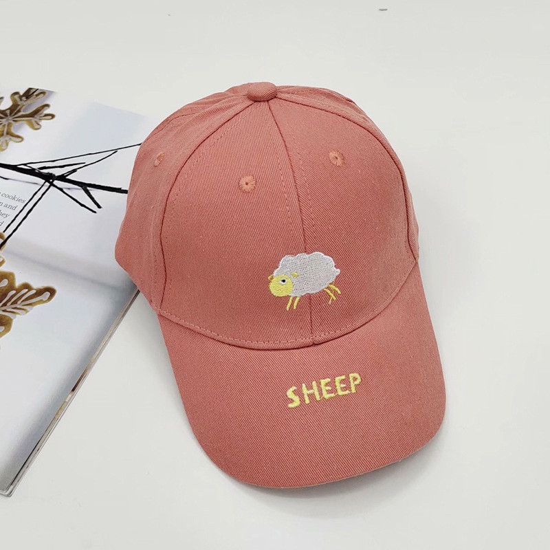 Mũ Lưỡi Trai Thêu Hình Động Vật Dễ Thương Cho Bé