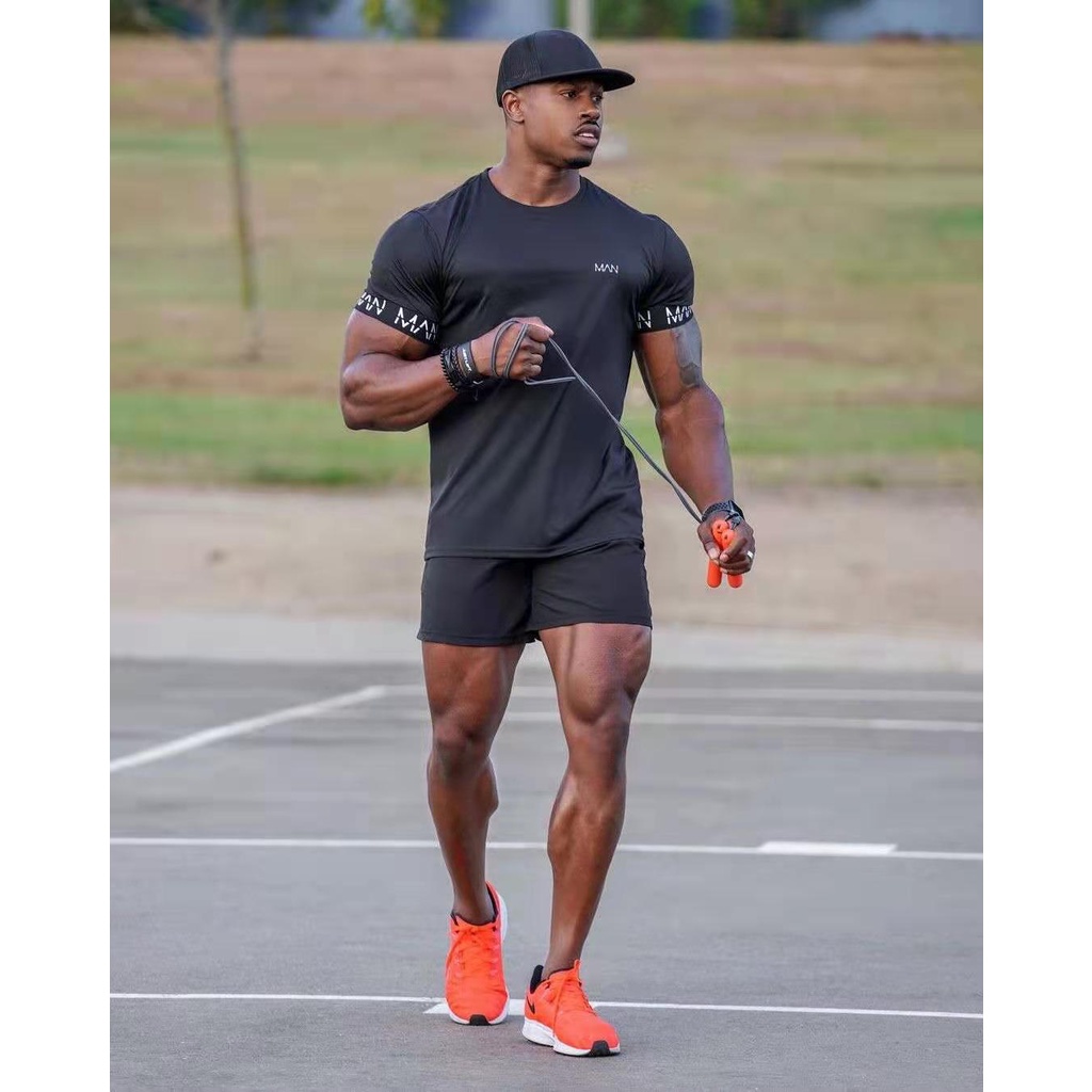 Quần Short Thể Thao Nam Co Dãn Nhanh Khô Thời Trang