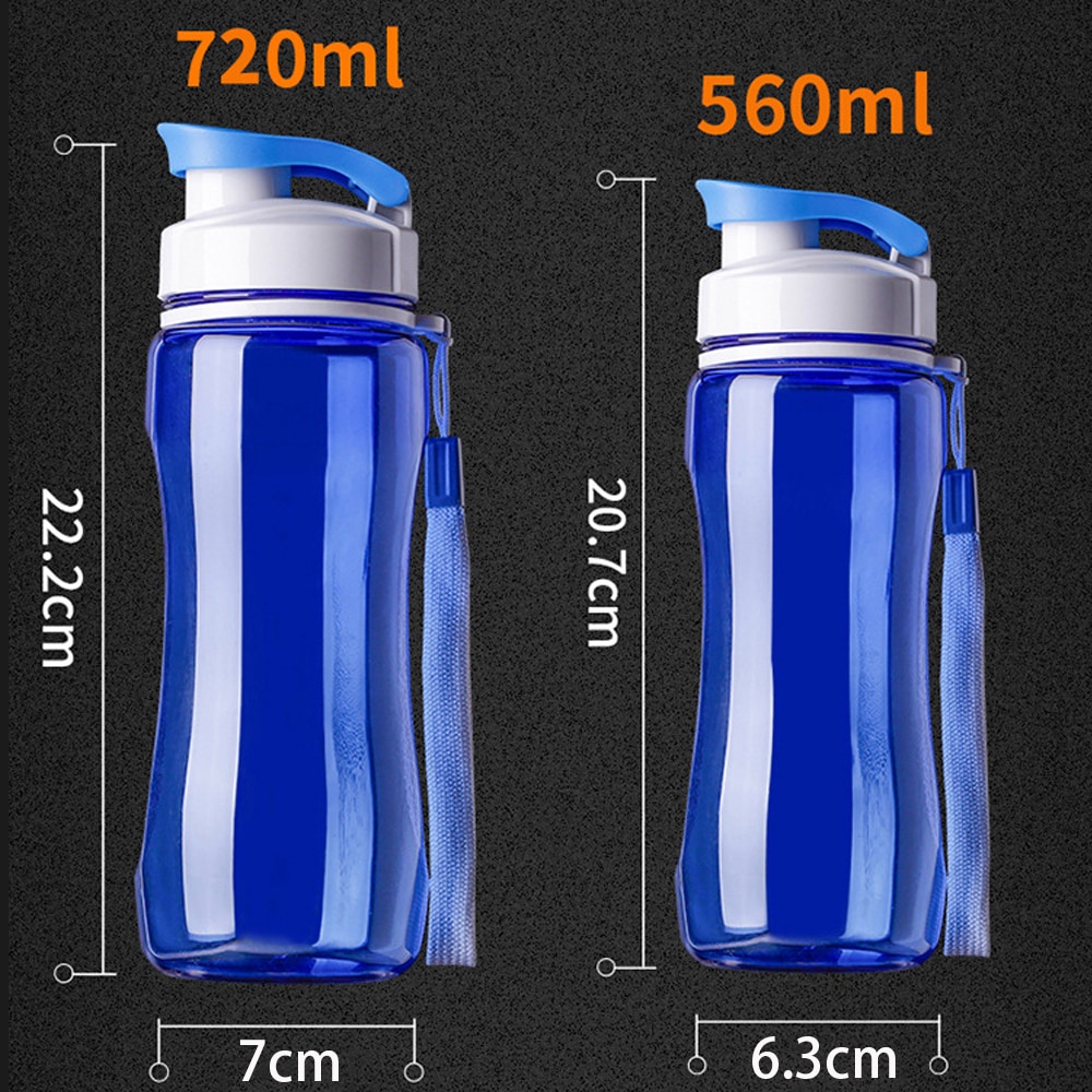 Bình Nước Thể Thao Bằng Nhựa Không BPA Chống Rò Rỉ