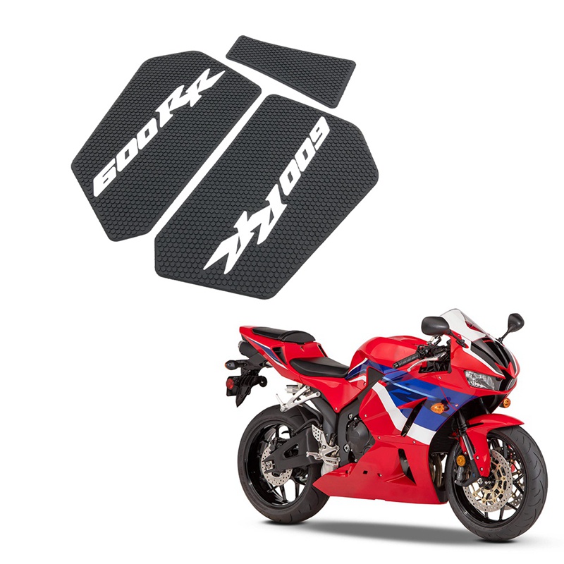 Miếng Dán Bình Nhiên Liệu Bằng Cao Su Dành Cho Xe Mô Tô HONDA CBR600RR CBR600 RR CBR 600RR 2020 2021 2022 2023