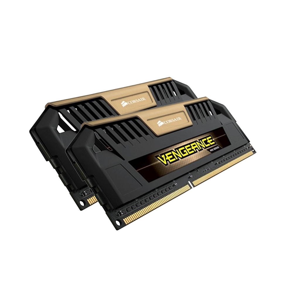 New For Corsair VENGEANCE Pro 16GB 2x 8GB DDR3 OC 2400MHz PC3-19200U Gold DIMM Desktop PC RAM Memory
