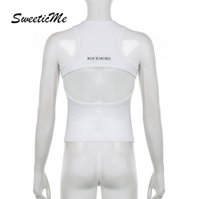 Áo Không Tay Cổ Tròn Màu Trơn Ôm Dáng Thời Trang Cho Nữ 2023