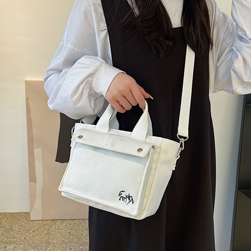 Túi Đeo Chéo Vai Bằng Vải Thời Trang Sành Điệu Cho Nữ