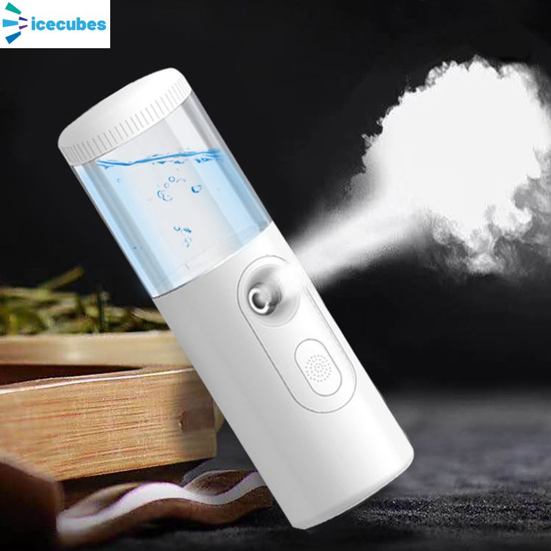Máy Phun Nano Mini Phun Sương Tạo Ẩm Cầm Tay Cấp Nước Cho Mặt Chai Xịt Tạo Độ Ẩm