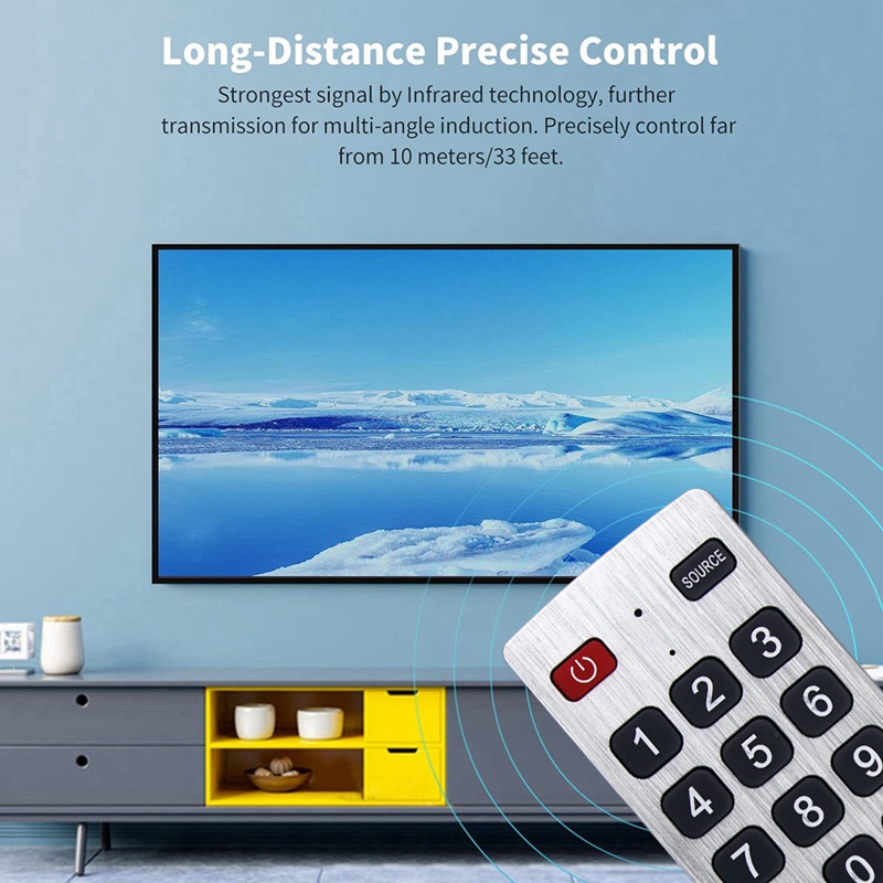 1 Điều Khiển Từ Xa RMC0134 Thay Thế Cho TV Sharp