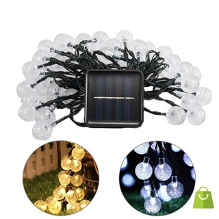 7M 50light ĐÈN DÂY LED BÓNG ĐÈN BI BỌT VÀNG
