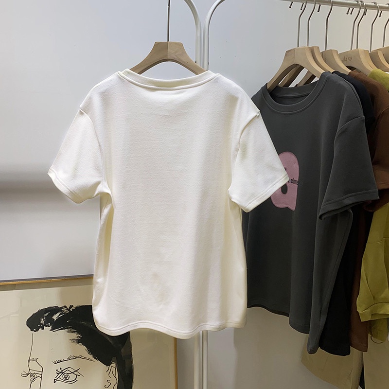 Áo thun NRVP 100% cotton tay ngắn thời trang cho nam và nữ plus size