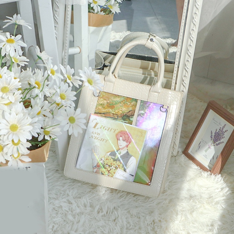 Túi Xách Đeo Vai Harajuku Sức Chứa Lớn Cho Nữ