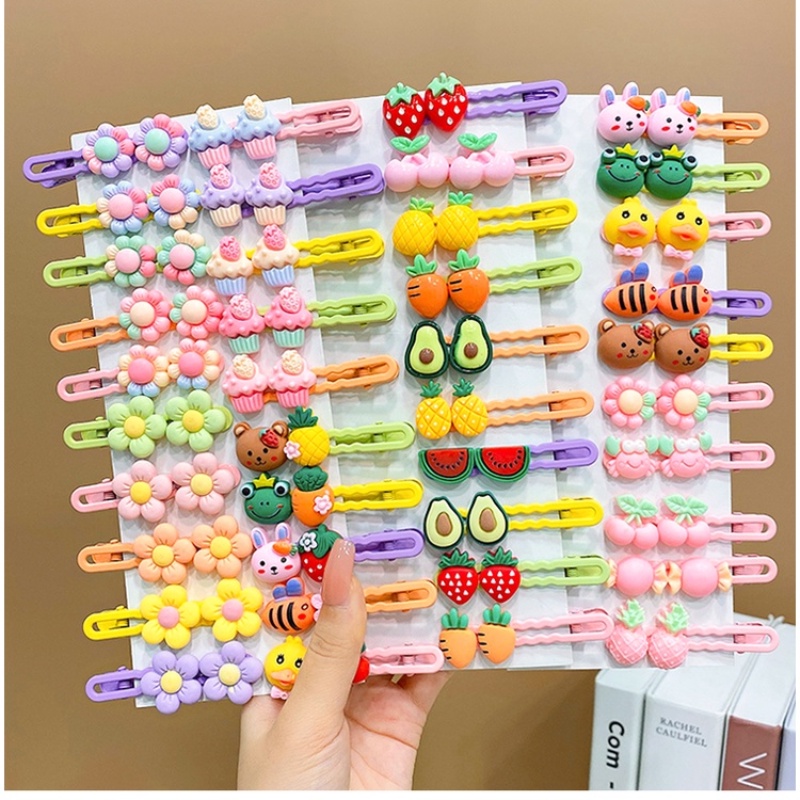 Kẹp Tóc Hình Hoạt Hình Xinh Xắn Cho Bé Gái