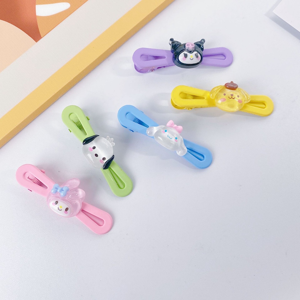 Kẹp Tóc Hình Cún Kulumi Melody Sanliou Cinnamon Màu Sắc Ngọt Ngào Xinh Xắn Cho Nữ