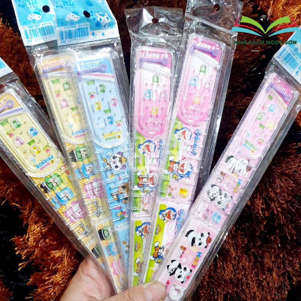 Thước Kẻ Học Sinh - Thước Trò Chơi Bi Mê Cung Loại Tốt DCHT