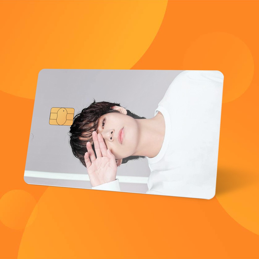 Miếng Dán Thẻ Card Taehyung BTS Edisi-3 | SKIN ATM, Thẻ Chung Cư Trang Trí - Chất Liệu Decal Vinyl Chống Nước