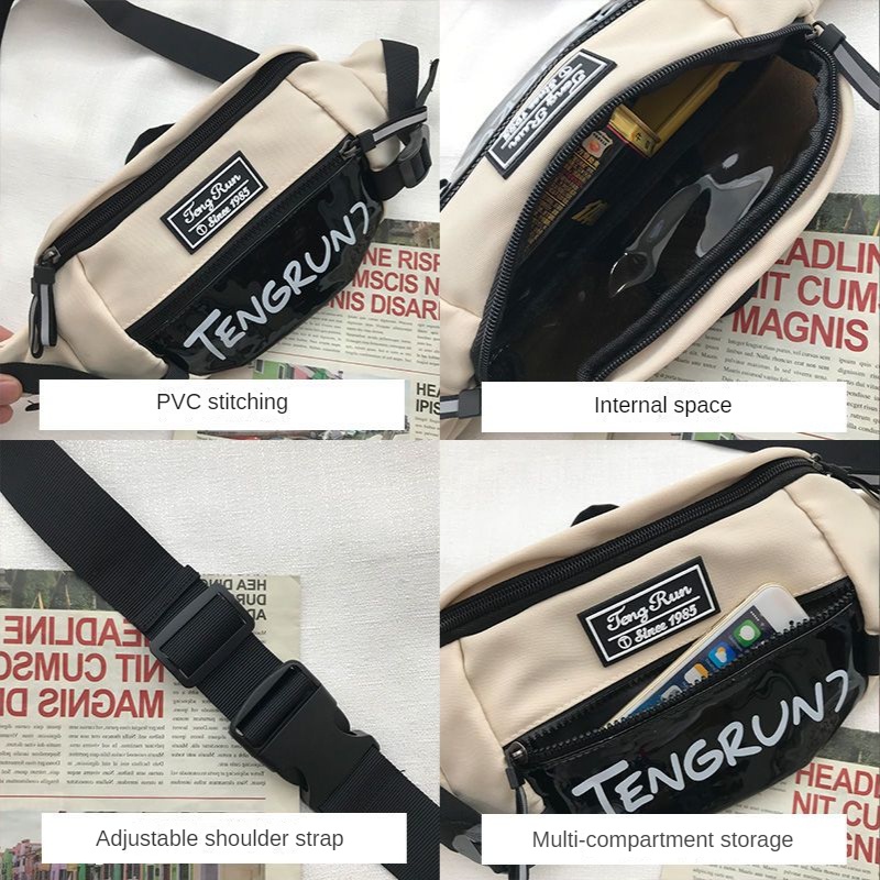 Túi Đeo Chéo Ngực Thời Trang Cá Tính Cho Nam