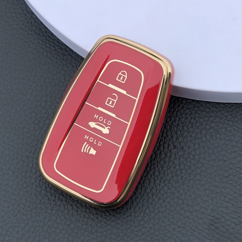 Vỏ Chìa Khóa Điều Khiển Từ Xa 4 Nút Cho Toyota Corolla Hybrid 2021 Rav4 Camry Highlander Prius C-HR 2018 2019 2020 2022