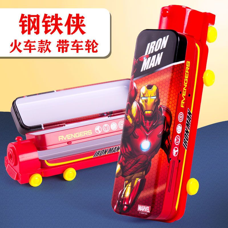 Hộp Đựng Bút Ba Tầng Sức Chứa Lớn Hình Xe Hơi Disney 2023 N8U