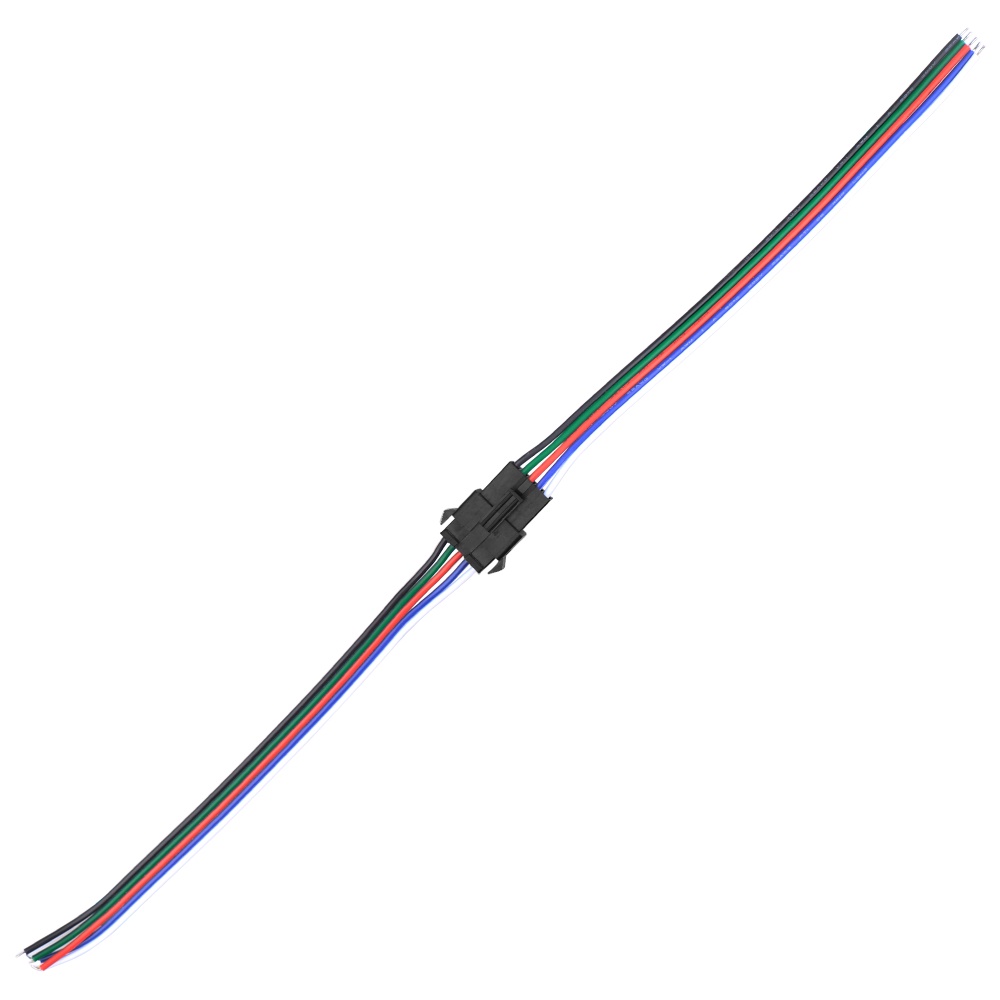 5 Cặp 2 3 4 5 6 pin SM Đực 2 3 4 5 &amp; Dây Cáp Kết Nối 2PIN 3PIN 4PIN 5PIN 6Pin