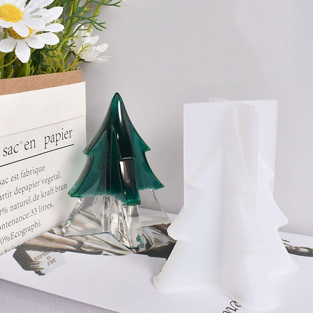 CONOPERY Khuôn Làm Cây Thông Giáng Sinh Bằng Nhựa Resin 3D DIY