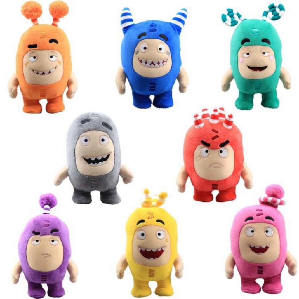 Búp Bê Nhồi Bông Oddbods 18cm / 25cm Dễ Thương