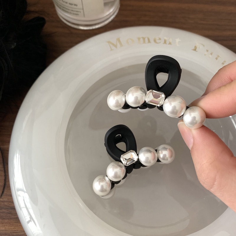 Kẹp Tóc Mini Đính Ngọc Trai Phong Cách Hàn Quốc Thanh Lịch Cho Nữ