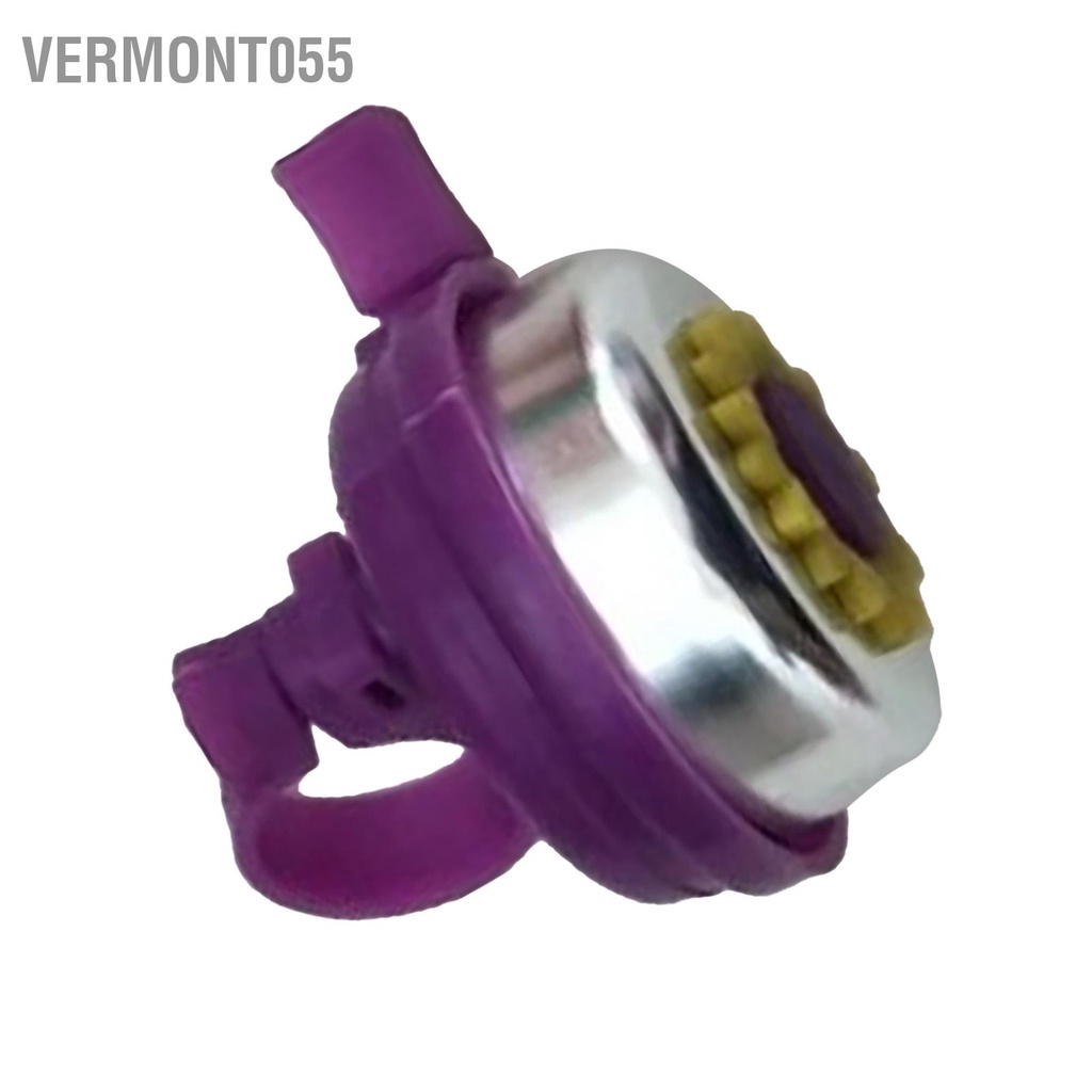Vermont055 Chuông Xe Đạp Hoa Âm Thanh Rõ Nét Báo Trẻ Em Gấp Còi Cho Đi Tím