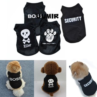 UUMIR Bộ quần áo Pijama mùa hè bằng cotton cho thú cưng