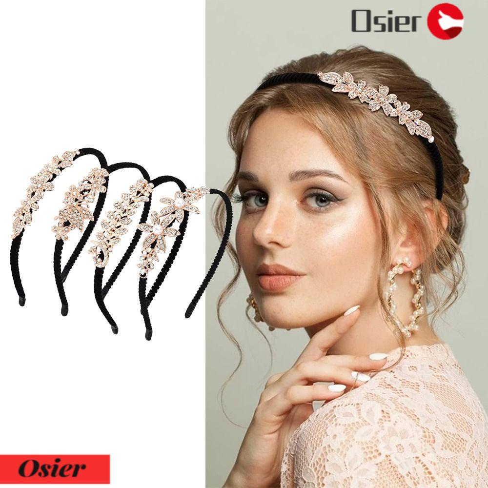 1 Băng Đô Cài Tóc Thiết Kế Sang Trọng Cho Cô Dâu|Khăn Trùm Đầu Chống Trượt Cho Nữ