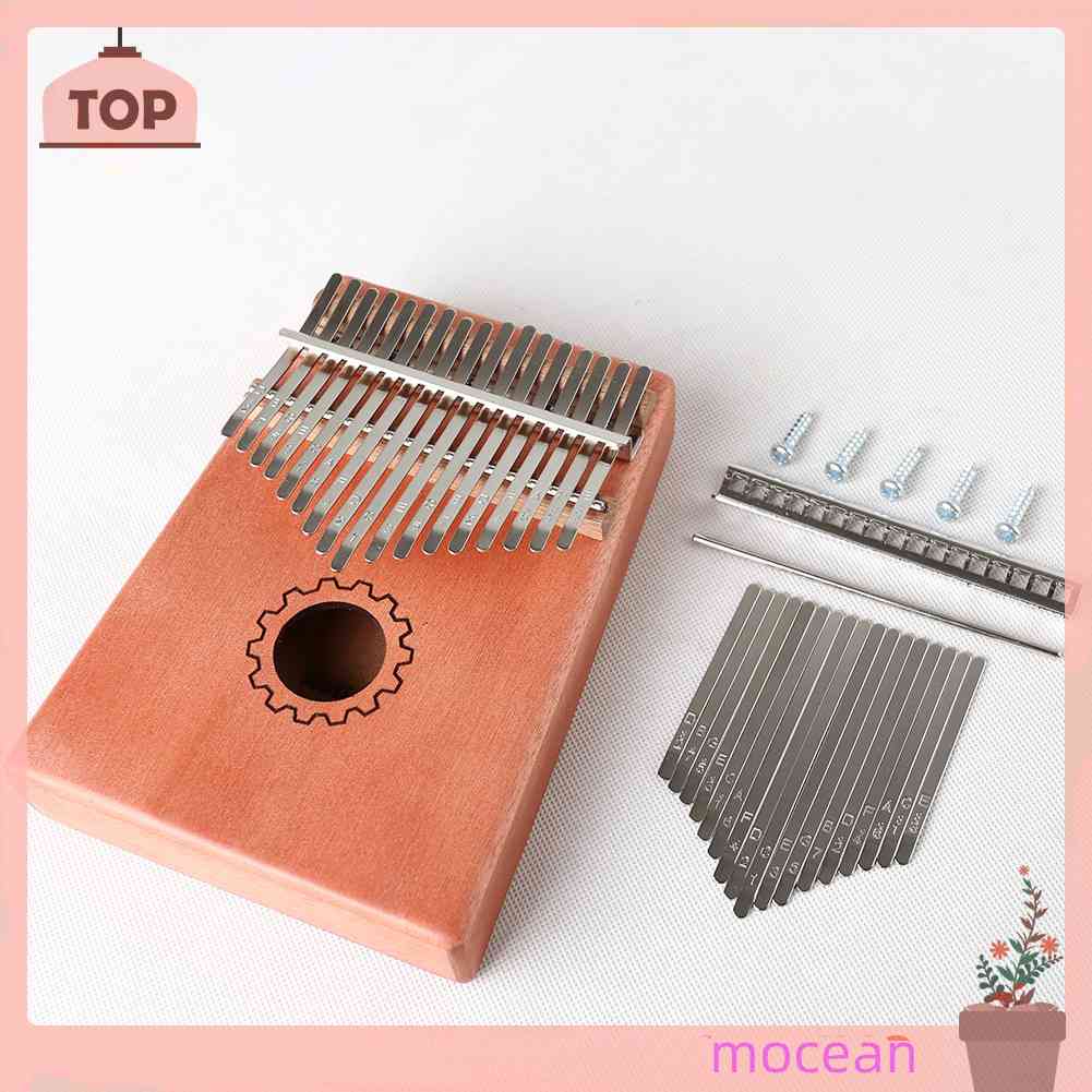 Mới Đàn Kalimba 17 Phím Kèm Ốc Vít Thay Thế DIY