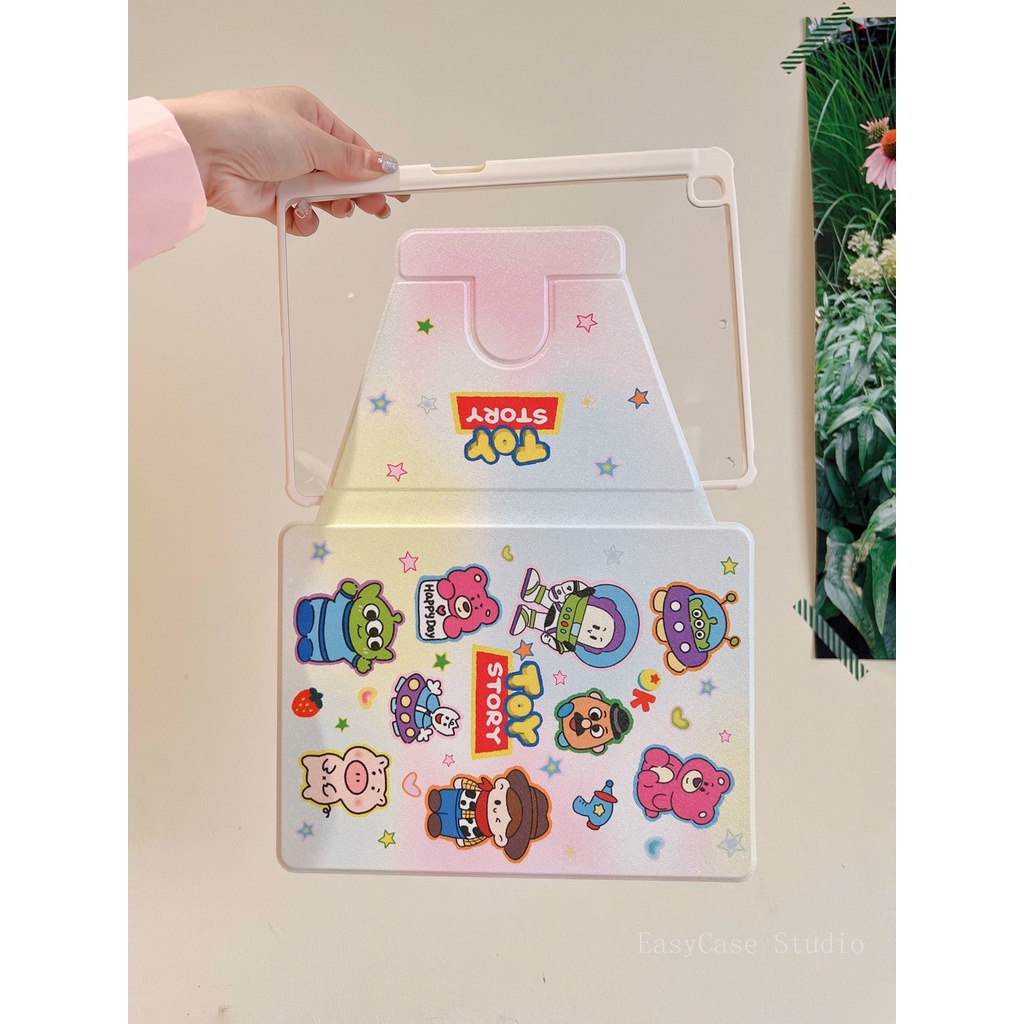 Bao Da Máy Tính Bảng Silicone Xoay Được Cho iPad 2019 10.2 air 4 10.9 9.7 "12.9" Pro 11 18 8 17