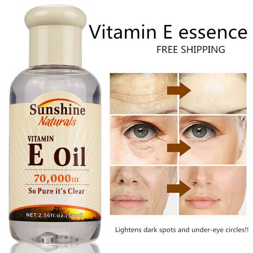 100% Vitamin e oil Pure Natural Aromatherapy Massage Base Carrier Skin beauty