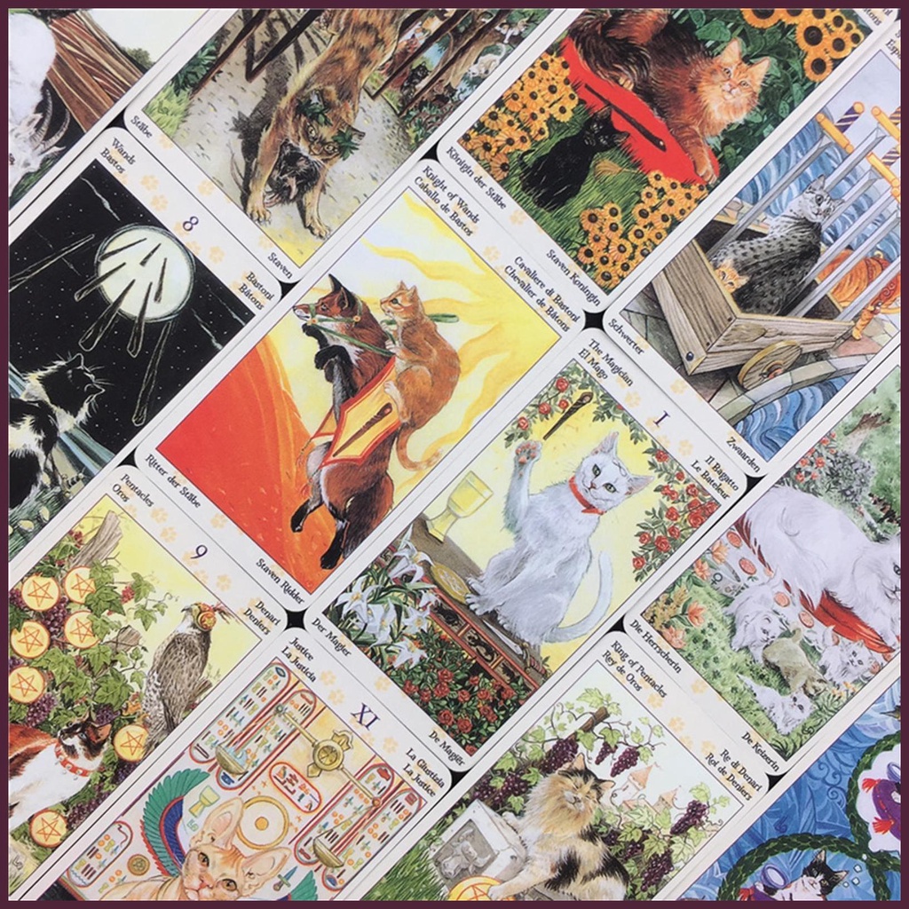 Bộ Bài Tarot Oracle Cat Oracle Độc Đáo