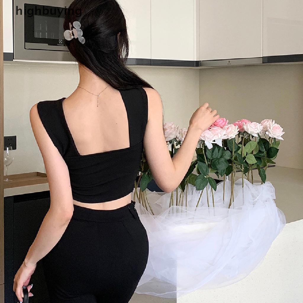 Áo Crop Top Không Tay Cổ Chữ V In Họa Tiết Thời Trang Mùa Hè 2023 Y2k