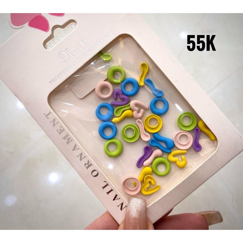 Set charm 9-đồ nails chuyên nghiệp- đồ nails nhật quyên